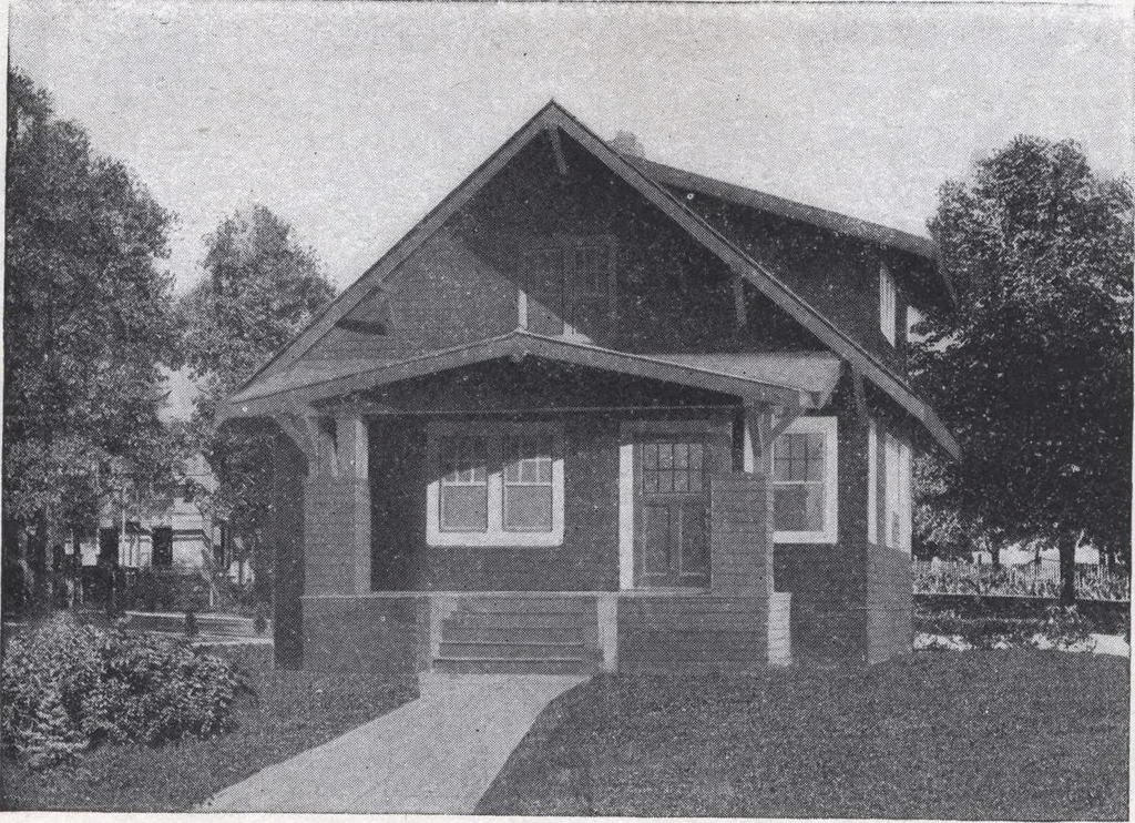 An illustration from Book A-6 of one hundred homes, 1915, leaf 39