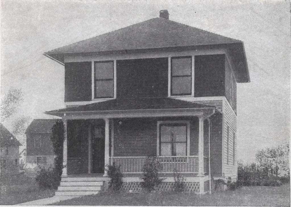An illustration from Book A-6 of one hundred homes, 1915, leaf 42