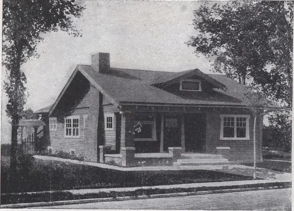 An illustration from Book A-6 of one hundred homes, 1915, leaf 46