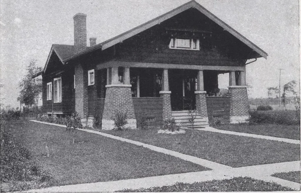 An illustration from Book A-6 of one hundred homes, 1915, leaf 47