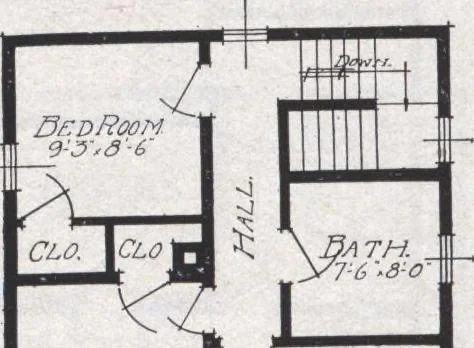 An illustration from Book A-6 of one hundred homes, 1915, leaf 53