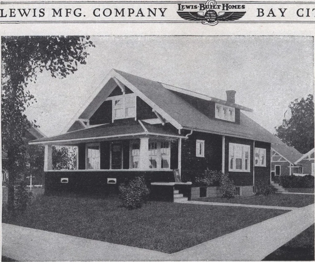 An illustration from Book A-6 of one hundred homes, 1915, leaf 61