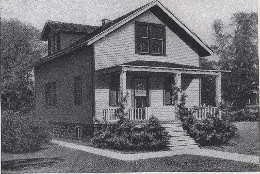 An illustration from Book A-6 of one hundred homes, 1915, leaf 63