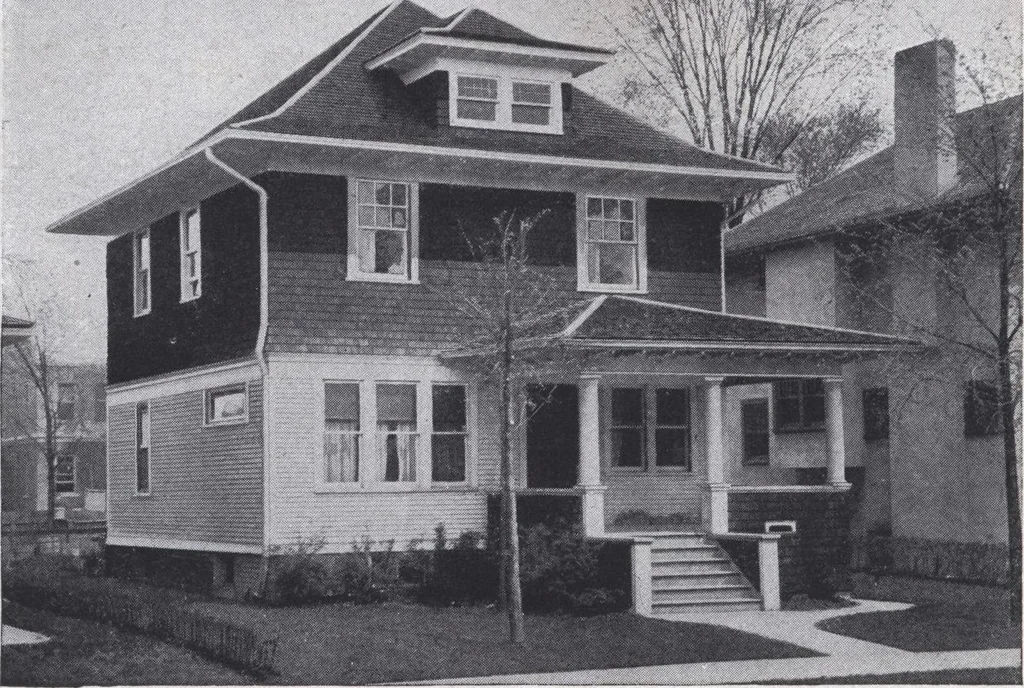 An illustration from Book A-6 of one hundred homes, 1915, leaf 65