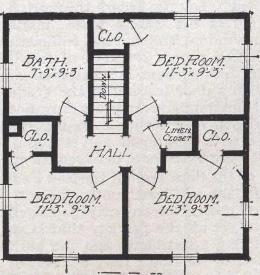 An illustration from Book A-6 of one hundred homes, 1915, leaf 65