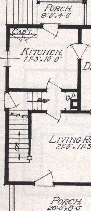 An illustration from Book A-6 of one hundred homes, 1915, leaf 66