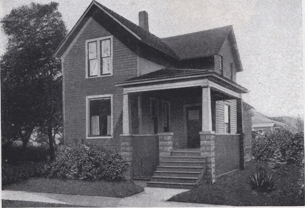 An illustration from Book A-6 of one hundred homes, 1915, leaf 67