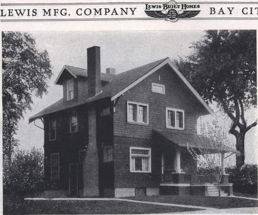 An illustration from Book A-6 of one hundred homes, 1915, leaf 71