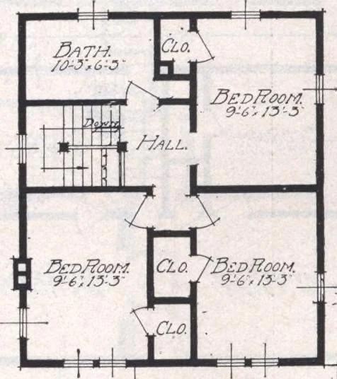 An illustration from Book A-6 of one hundred homes, 1915, leaf 71