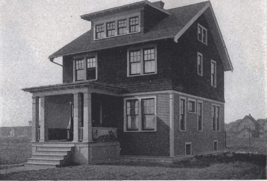 An illustration from Book A-6 of one hundred homes, 1915, leaf 75