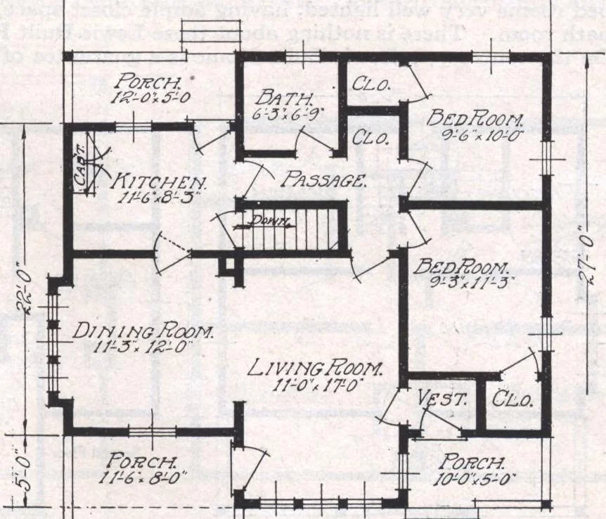 An illustration from Book A-6 of one hundred homes, 1915, leaf 78
