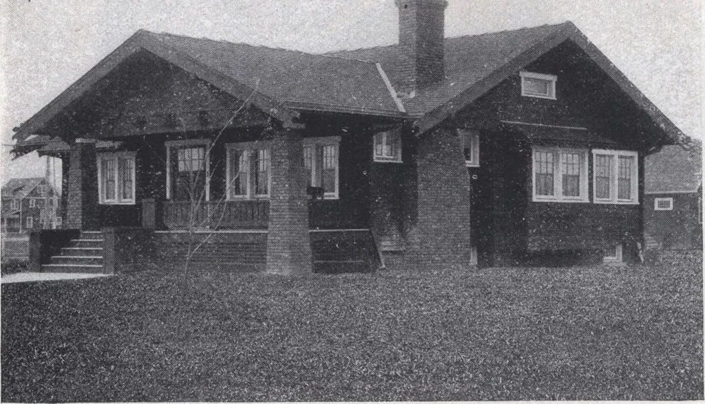 An illustration from Book A-6 of one hundred homes, 1915, leaf 91