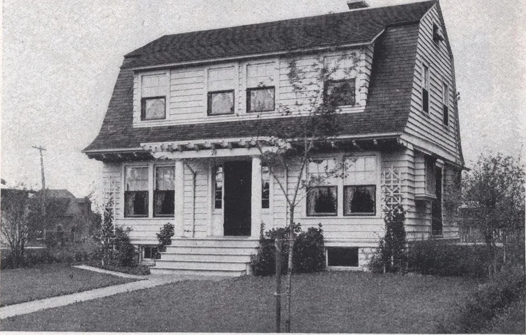 An illustration from Book A-6 of one hundred homes, 1915, leaf 92