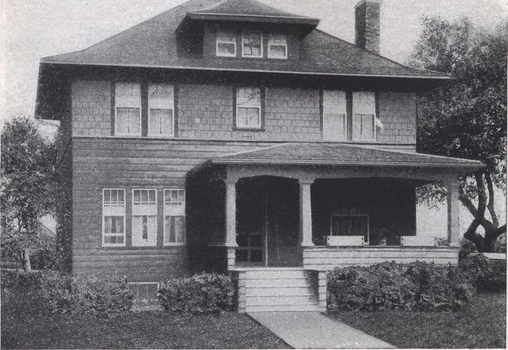An illustration from Book A-6 of one hundred homes, 1915, leaf 93