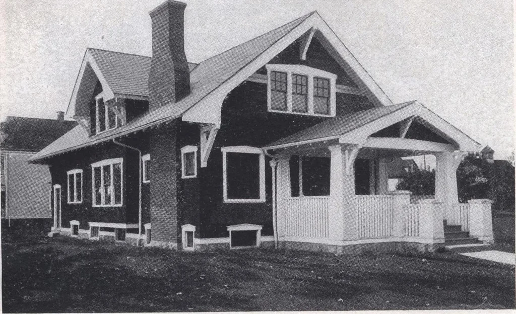 An illustration from Book A-6 of one hundred homes, 1915, leaf 95