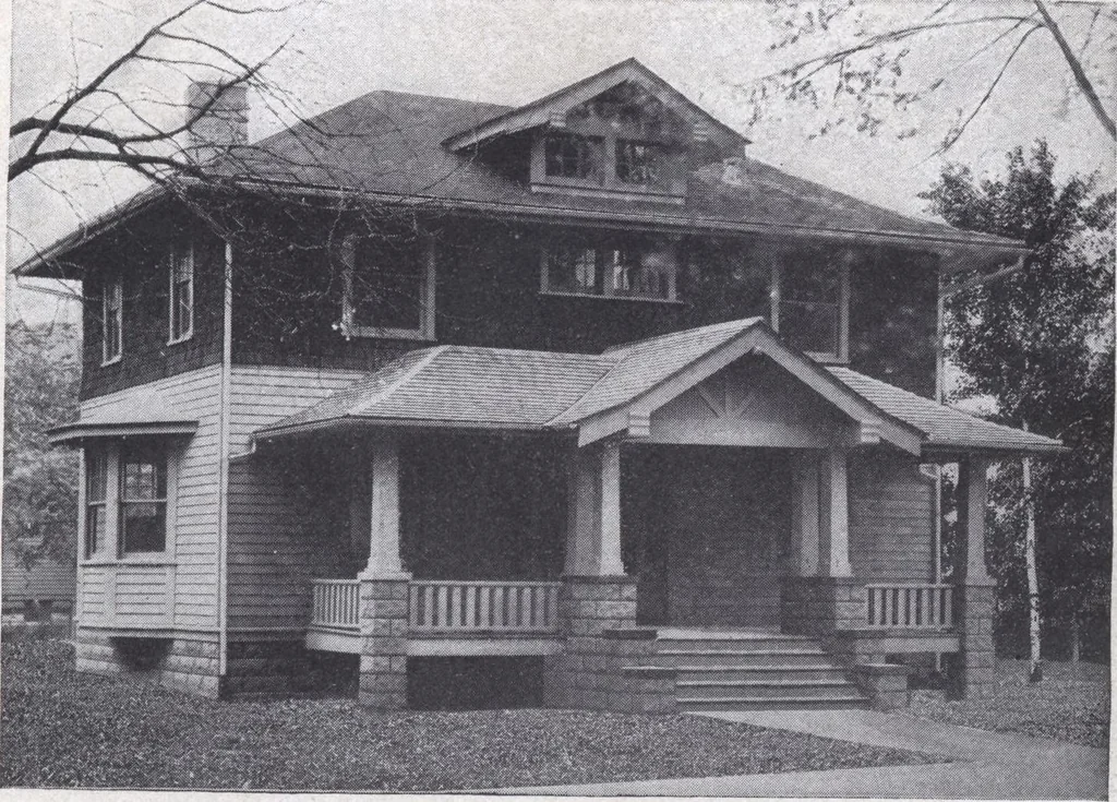 An illustration from Book A-6 of one hundred homes, 1915, leaf 96