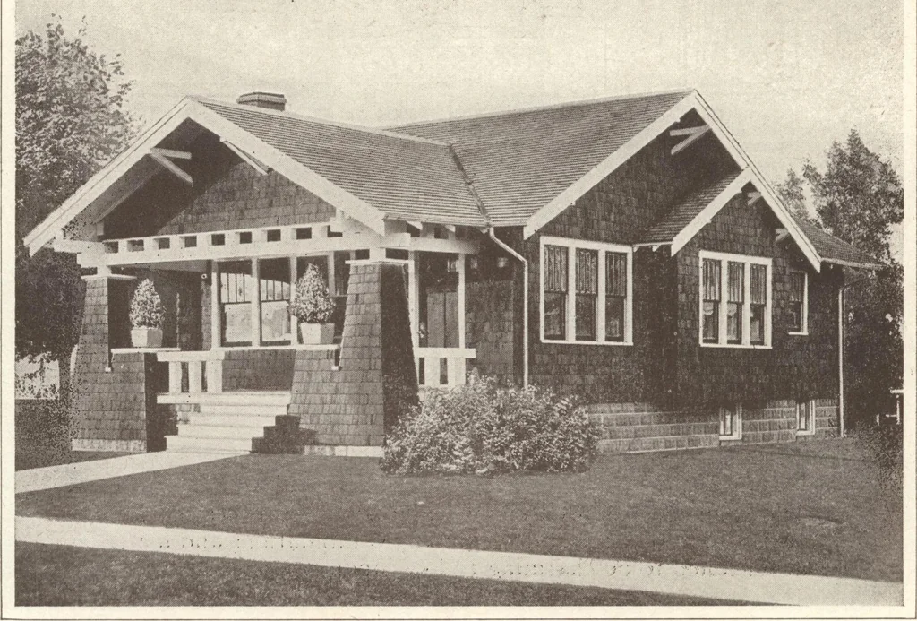 An illustration from Lewis homes: homes of character, 1922, leaf 101