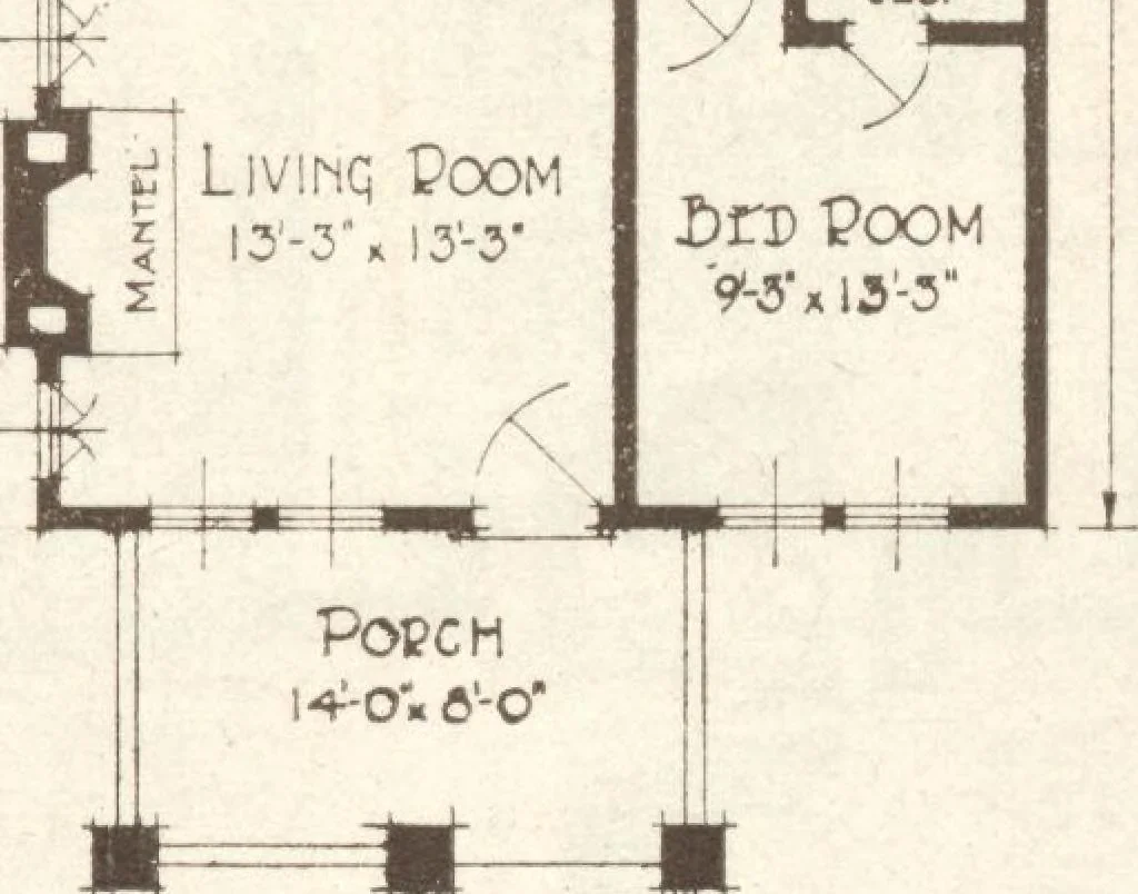 An illustration from Lewis homes: homes of character, 1922, leaf 106