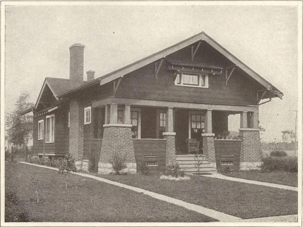 An illustration from Lewis homes: homes of character, 1922, leaf 109