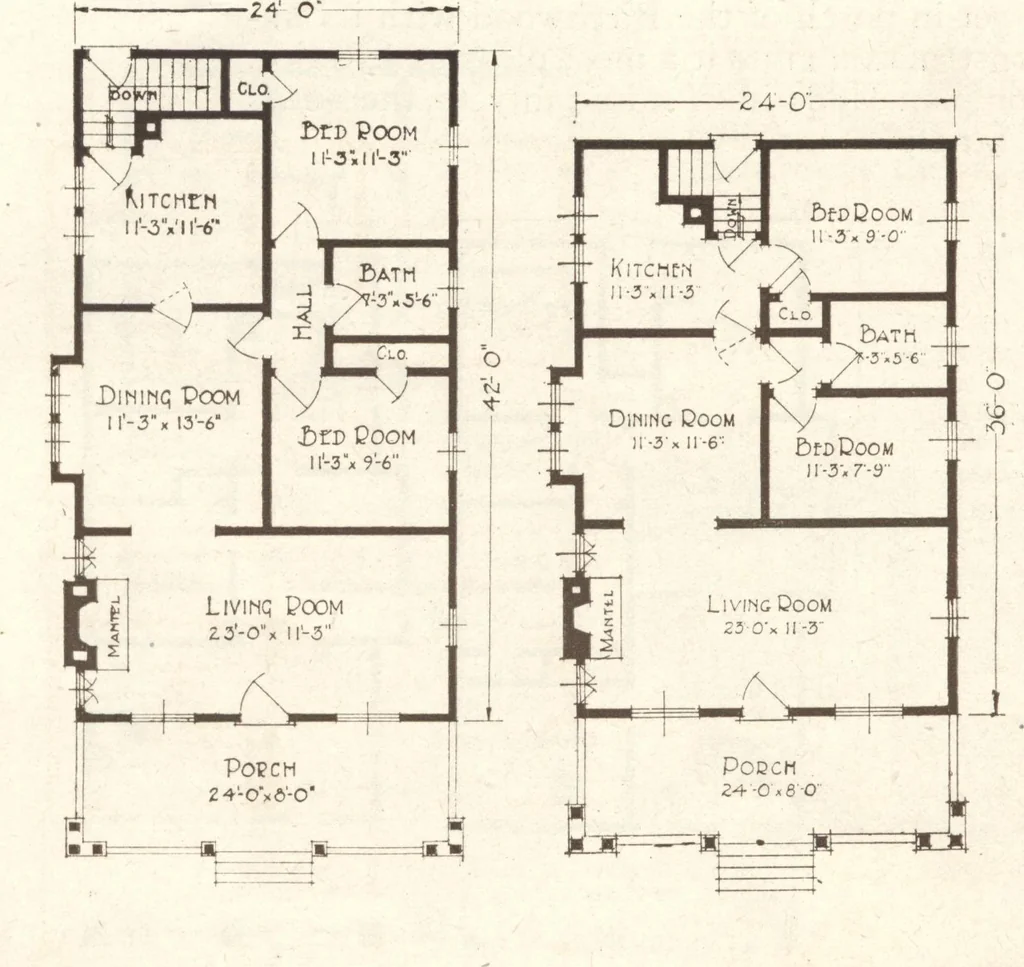 An illustration from Lewis homes: homes of character, 1922, leaf 109
