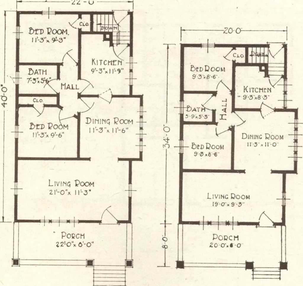An illustration from Lewis homes: homes of character, 1922, leaf 112