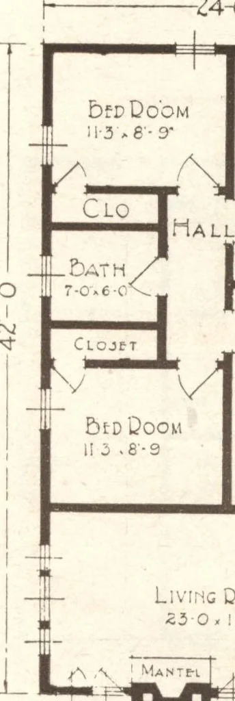 An illustration from Lewis homes: homes of character, 1922, leaf 115