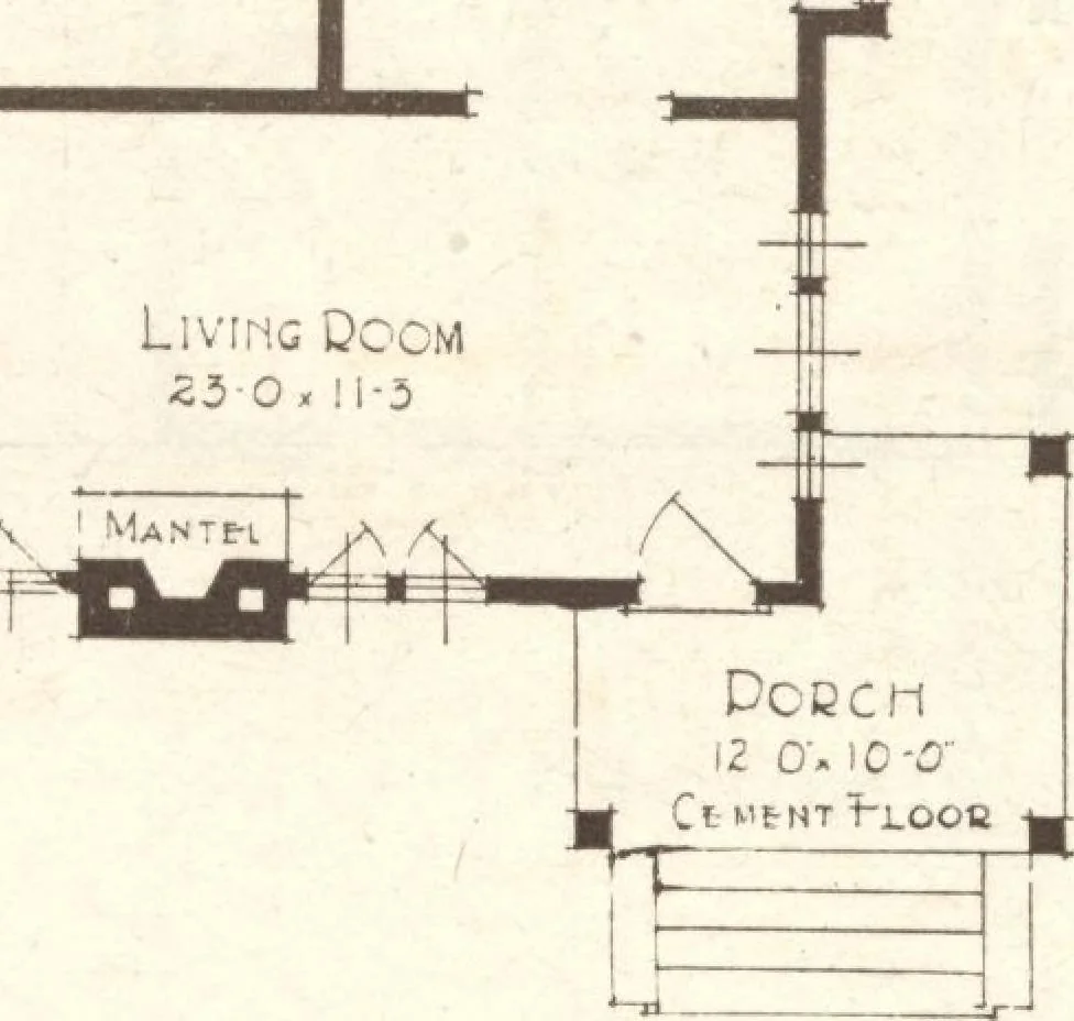 An illustration from Lewis homes: homes of character, 1922, leaf 115