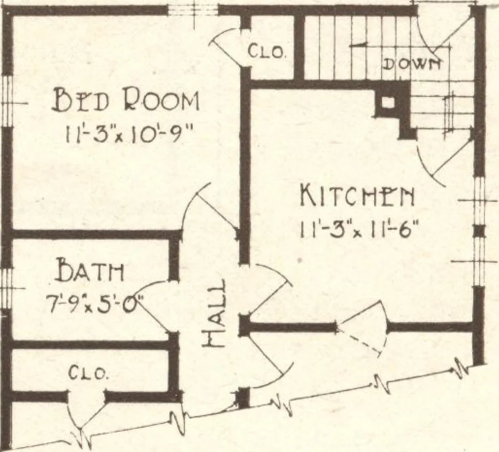 An illustration from Lewis homes: homes of character, 1922, leaf 115