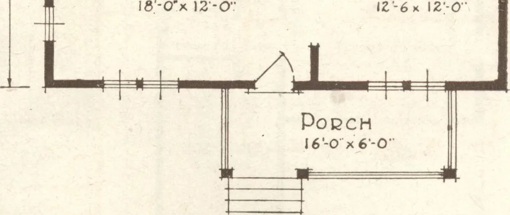 An illustration from Lewis homes: homes of character, 1922, leaf 116