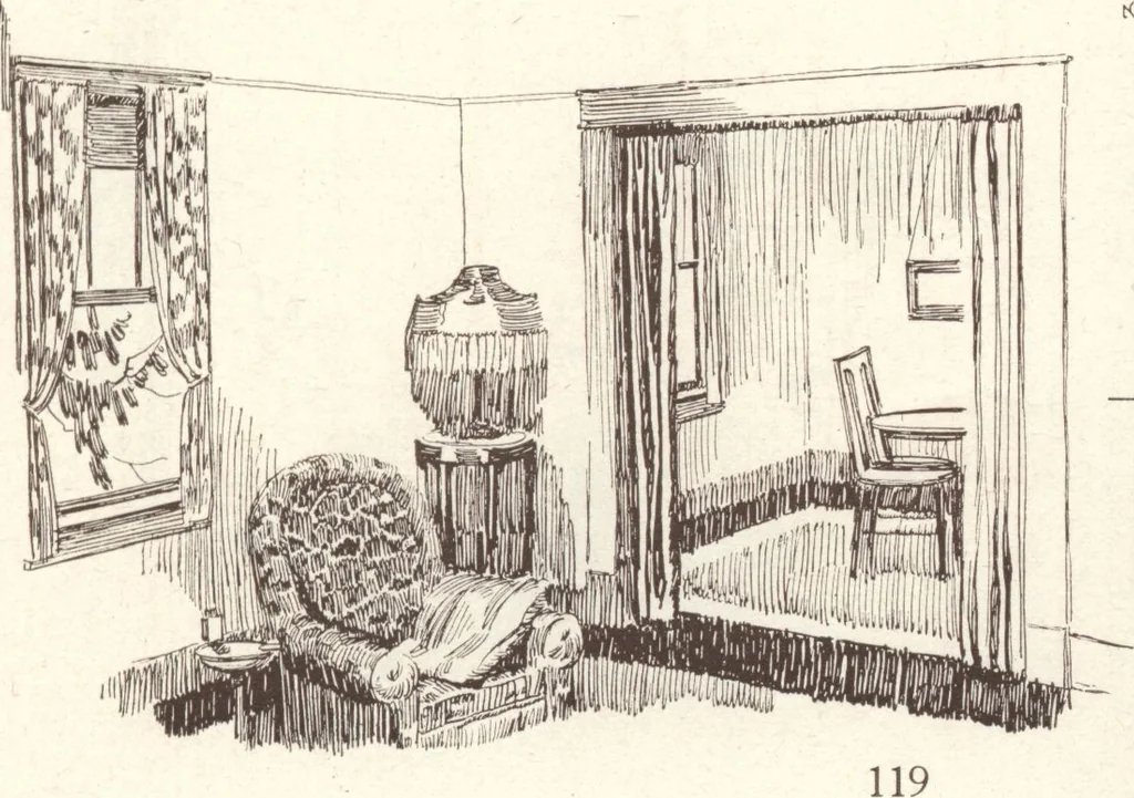 An illustration from Lewis homes: homes of character, 1922, leaf 122