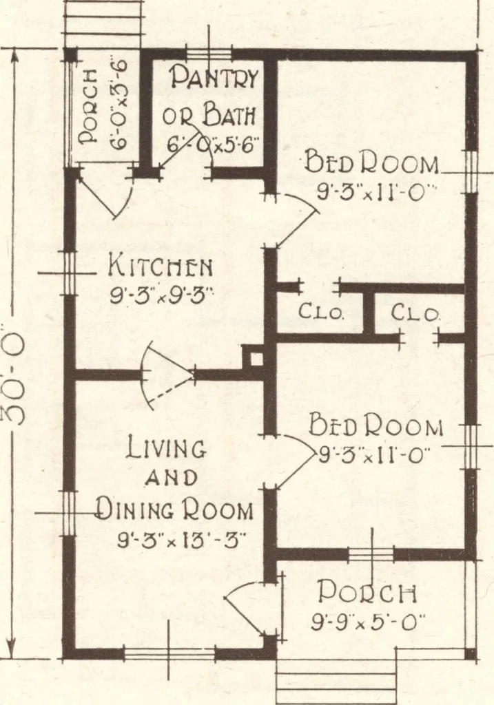 An illustration from Lewis homes: homes of character, 1922, leaf 125