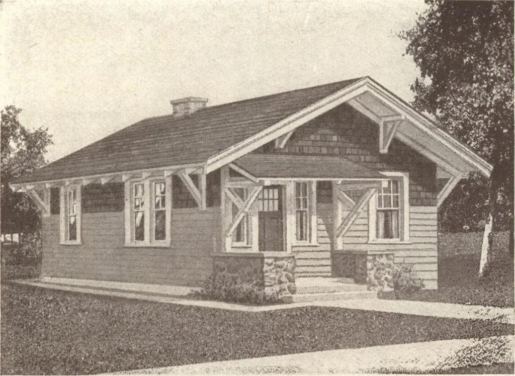 An illustration from Lewis homes: homes of character, 1922, leaf 130