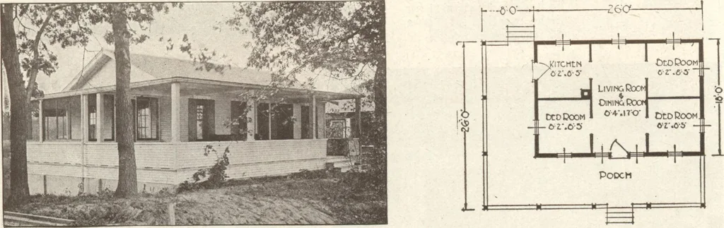 An illustration from Lewis homes: homes of character, 1922, leaf 138