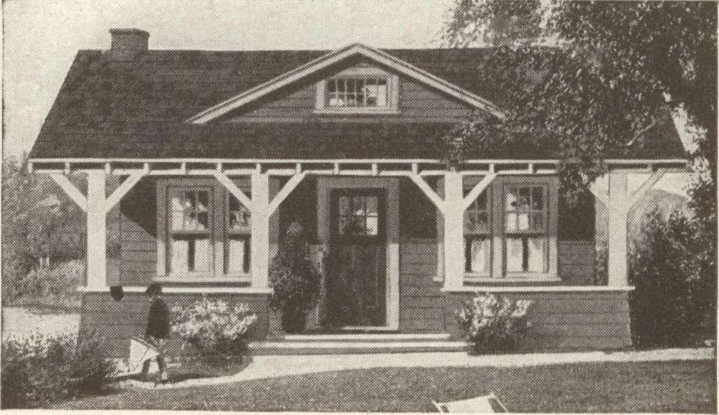 An illustration from Lewis homes: homes of character, 1922, leaf 139