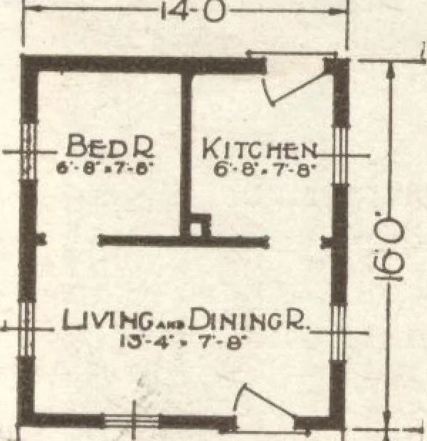 An illustration from Lewis homes: homes of character, 1922, leaf 139