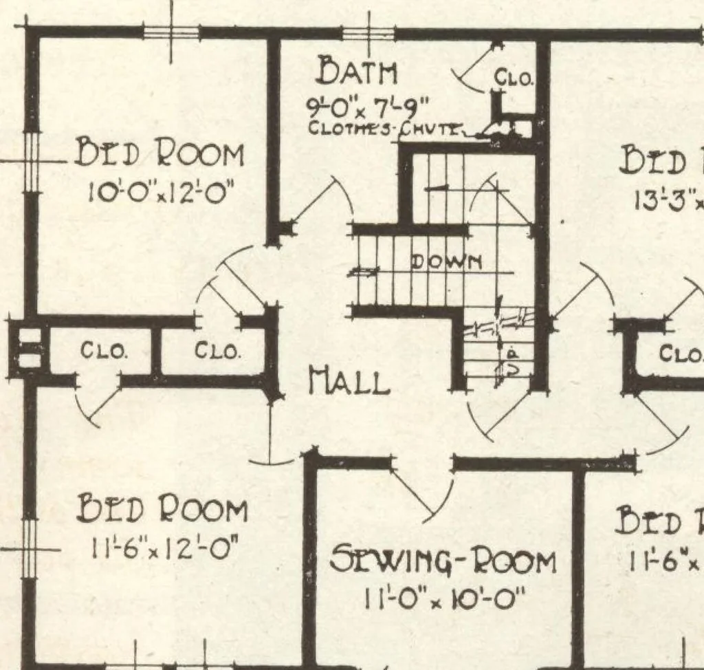 An illustration from Lewis homes: homes of character, 1922, leaf 16