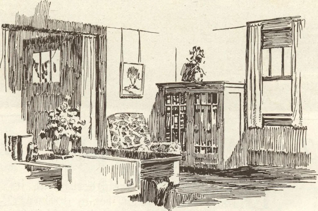 An illustration from Lewis homes: homes of character, 1922, leaf 18
