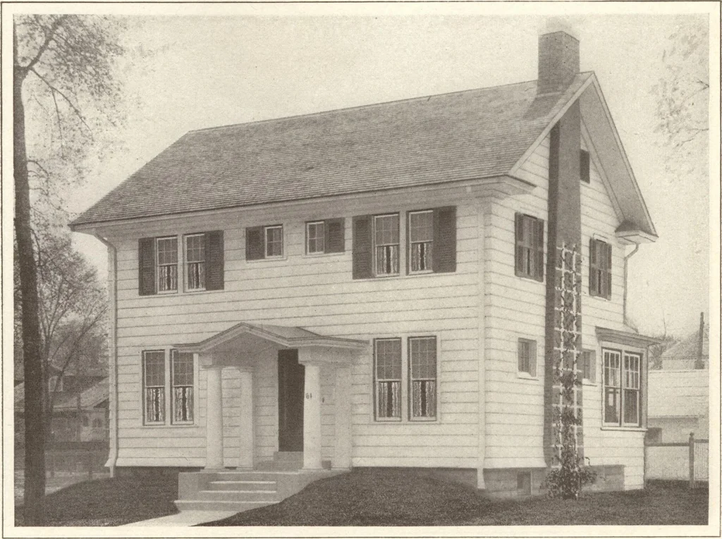 An illustration from Lewis homes: homes of character, 1922, leaf 29