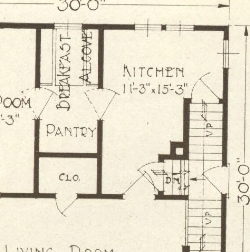 An illustration from Lewis homes: homes of character, 1922, leaf 32