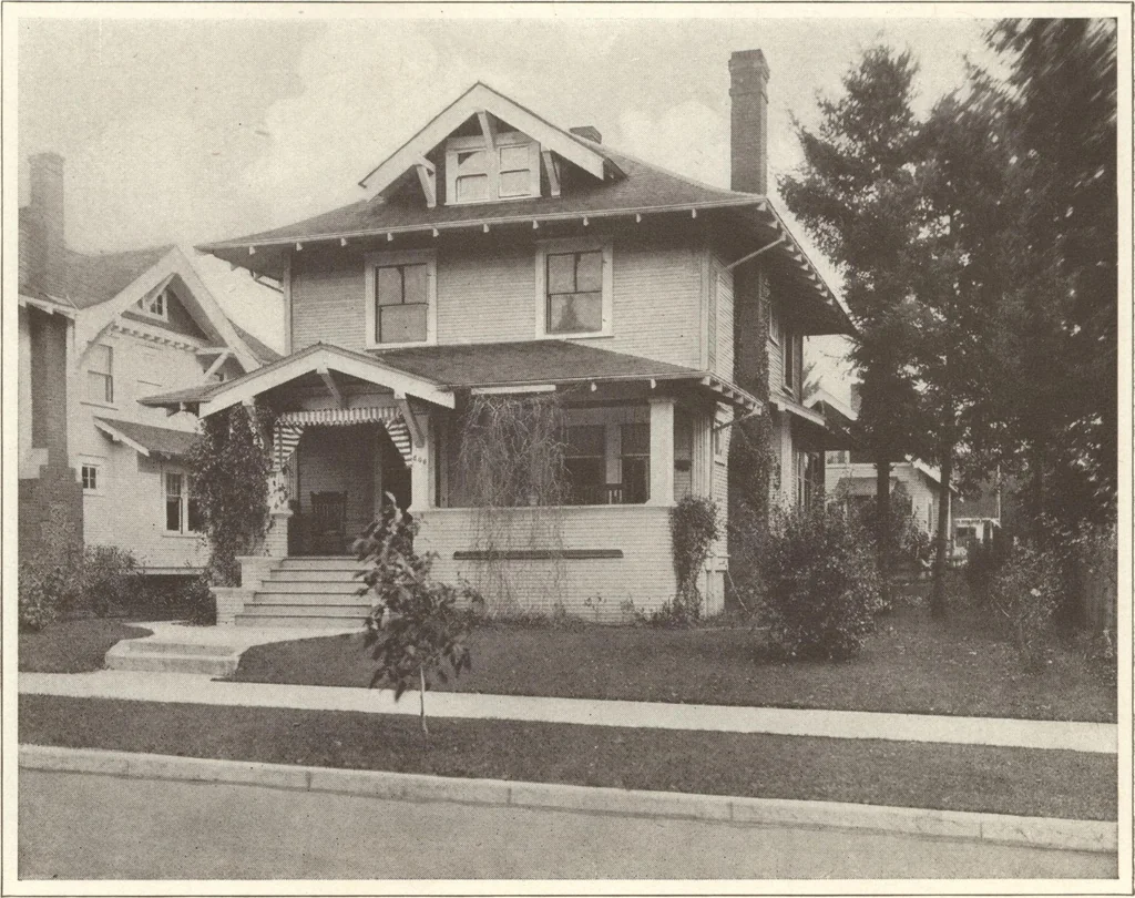 An illustration from Lewis homes: homes of character, 1922, leaf 35