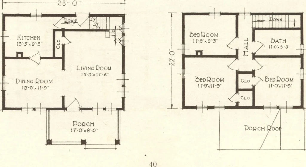 An illustration from Lewis homes: homes of character, 1922, leaf 43