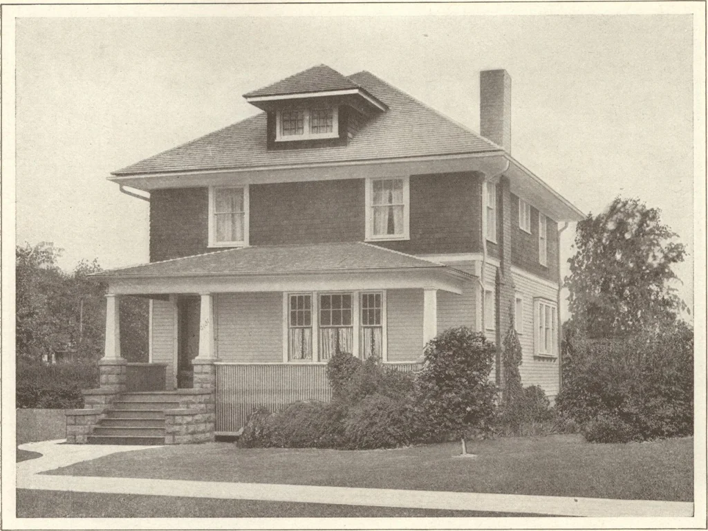 An illustration from Lewis homes: homes of character, 1922, leaf 47