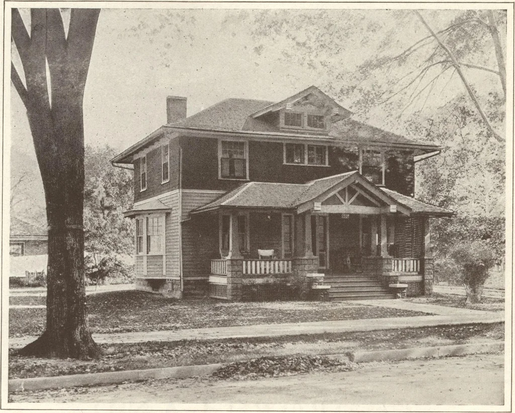 An illustration from Lewis homes: homes of character, 1922, leaf 49