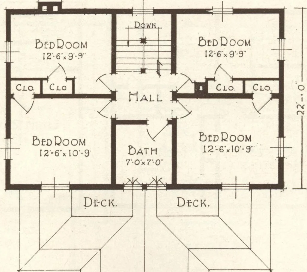 An illustration from Lewis homes: homes of character, 1922, leaf 50