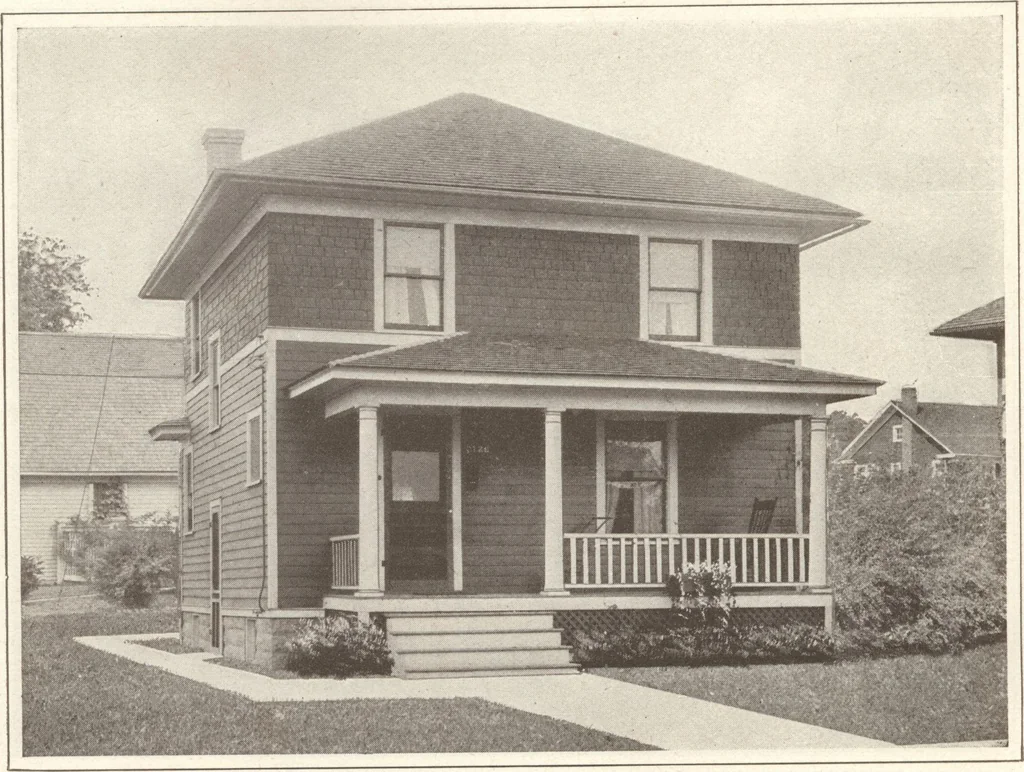 An illustration from Lewis homes: homes of character, 1922, leaf 53