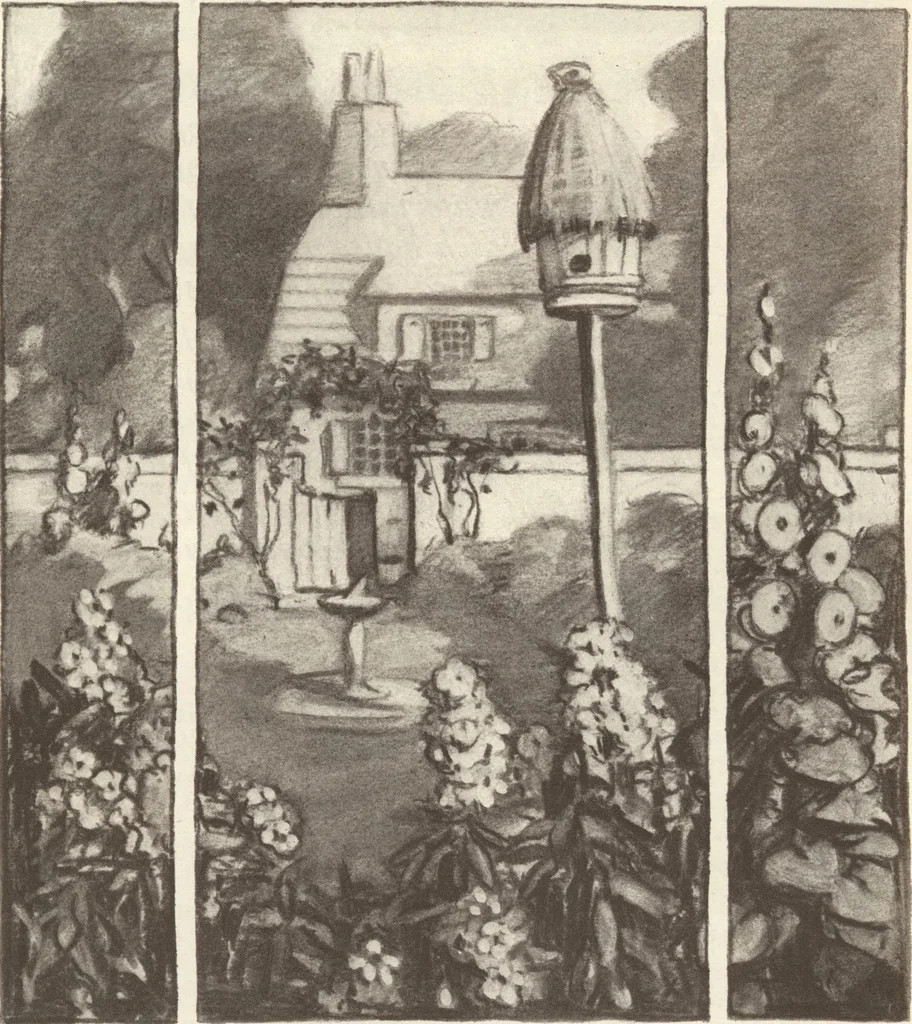 An illustration from Lewis homes: homes of character, 1922, leaf 6