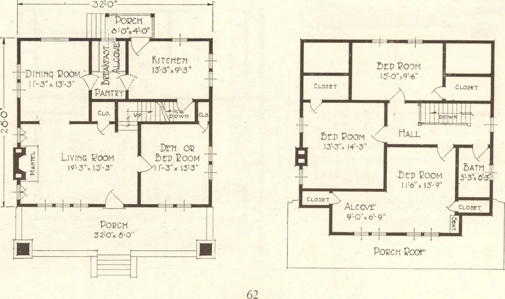 An illustration from Lewis homes: homes of character, 1922, leaf 65
