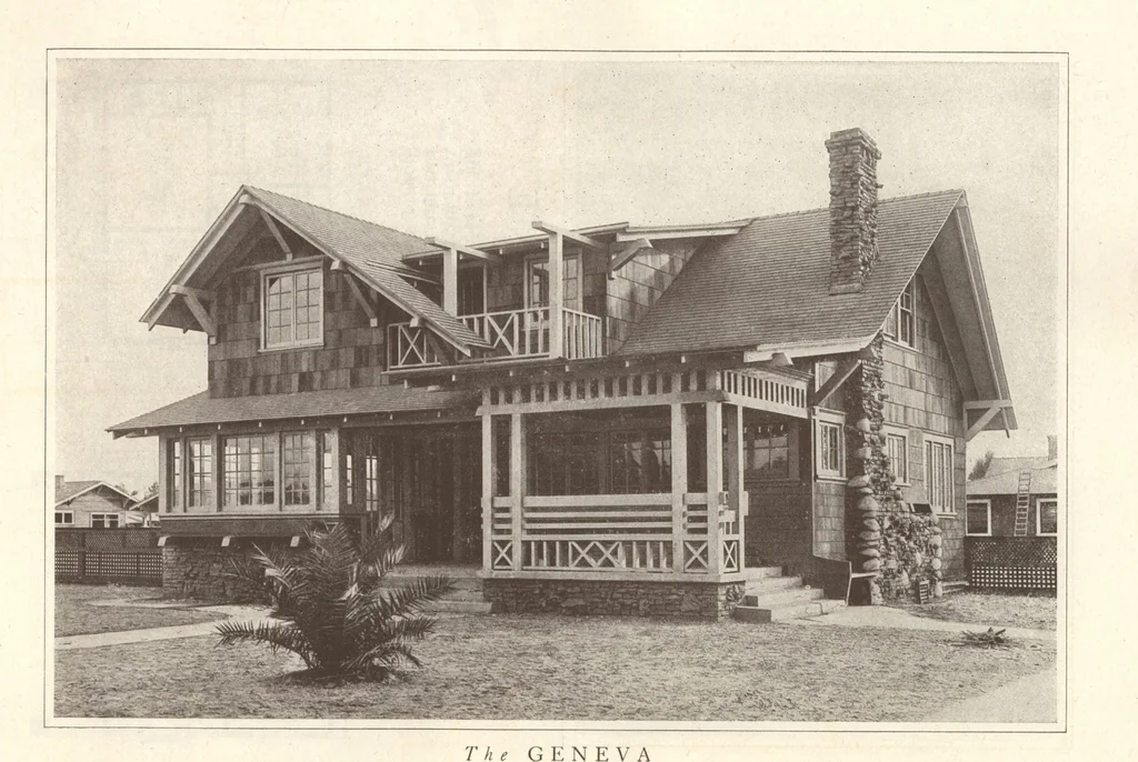 An illustration from Lewis homes: homes of character, 1922, leaf 67