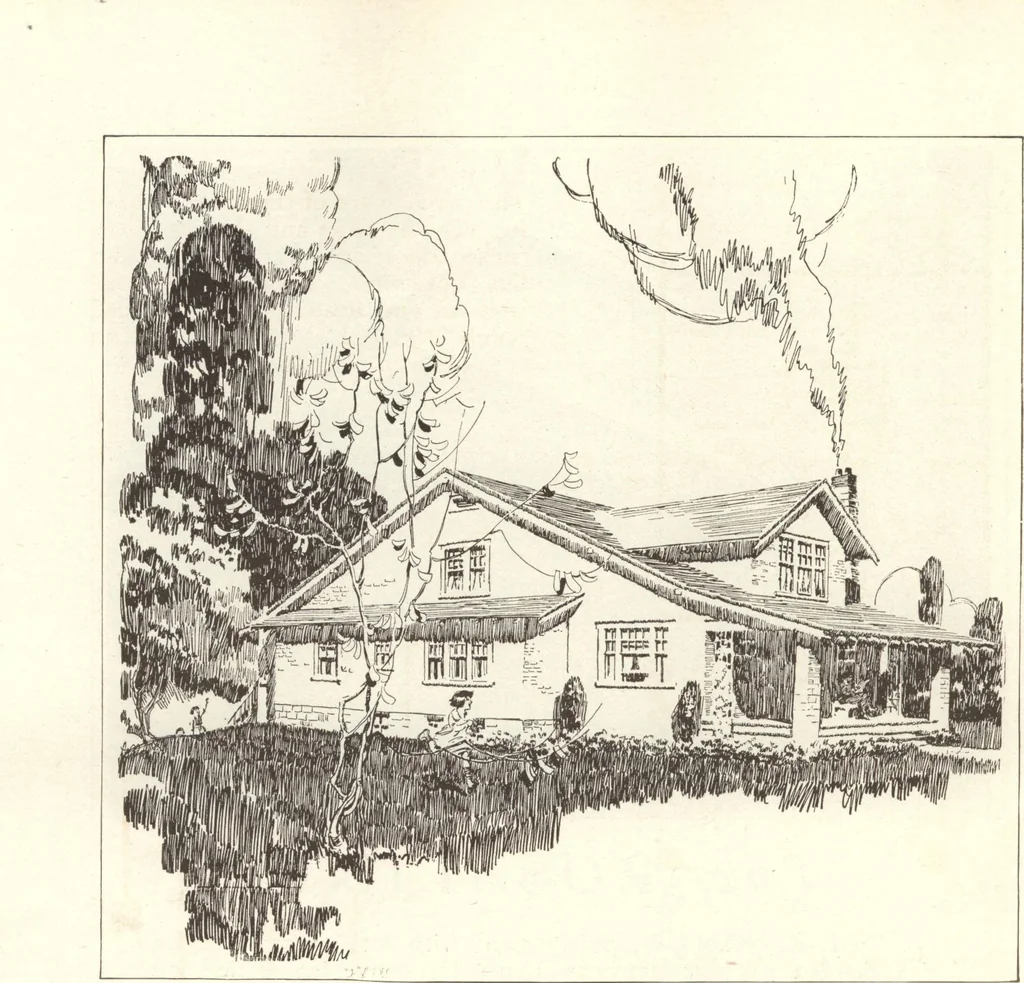 An illustration from Lewis homes: homes of character, 1922, leaf 71
