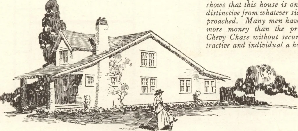 An illustration from Lewis homes: homes of character, 1922, leaf 72